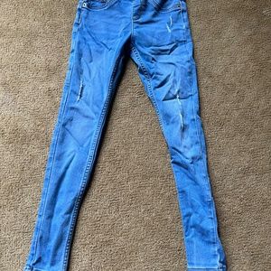 Justice Pull-On Jeans Blue